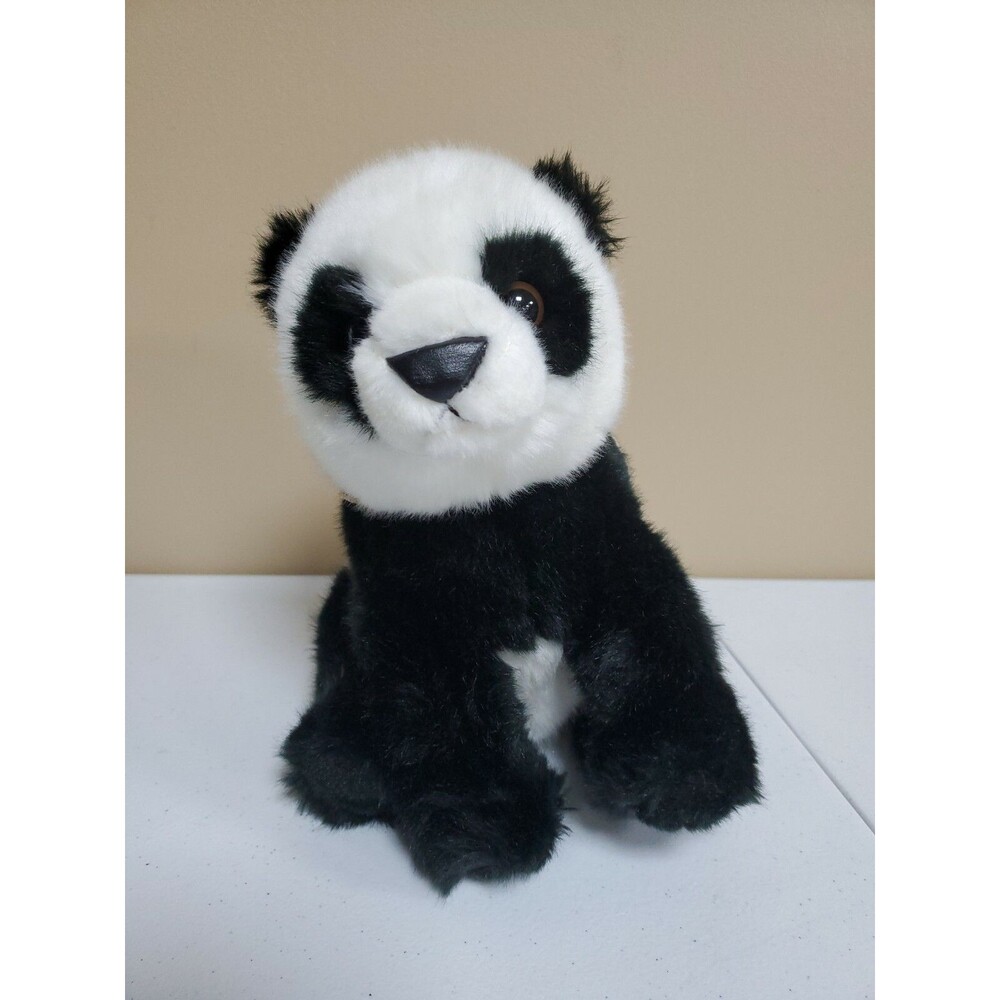 Aurora Nature Baby Plush Panda Stuffed Animal With Tag New
